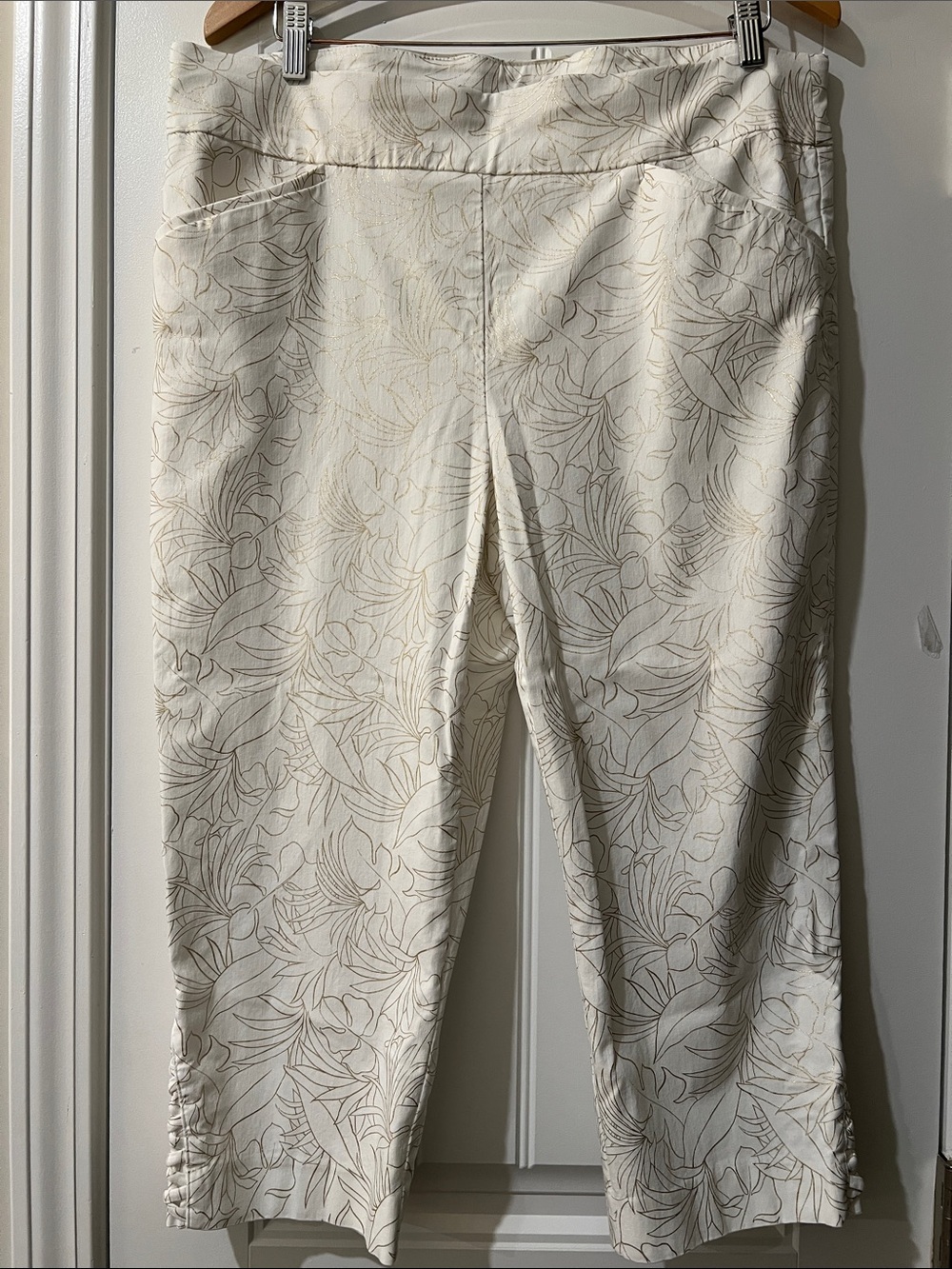 Chico’s Pull on  Crop Perfect Stretch Pants
